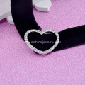 Heart Velvet Collars Necklaces Charming Jewelry Accessories